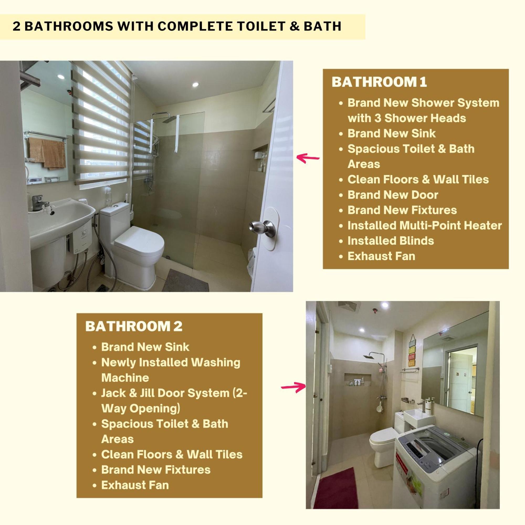 Centrotel 9h 5beds 2br 2bt * Manila