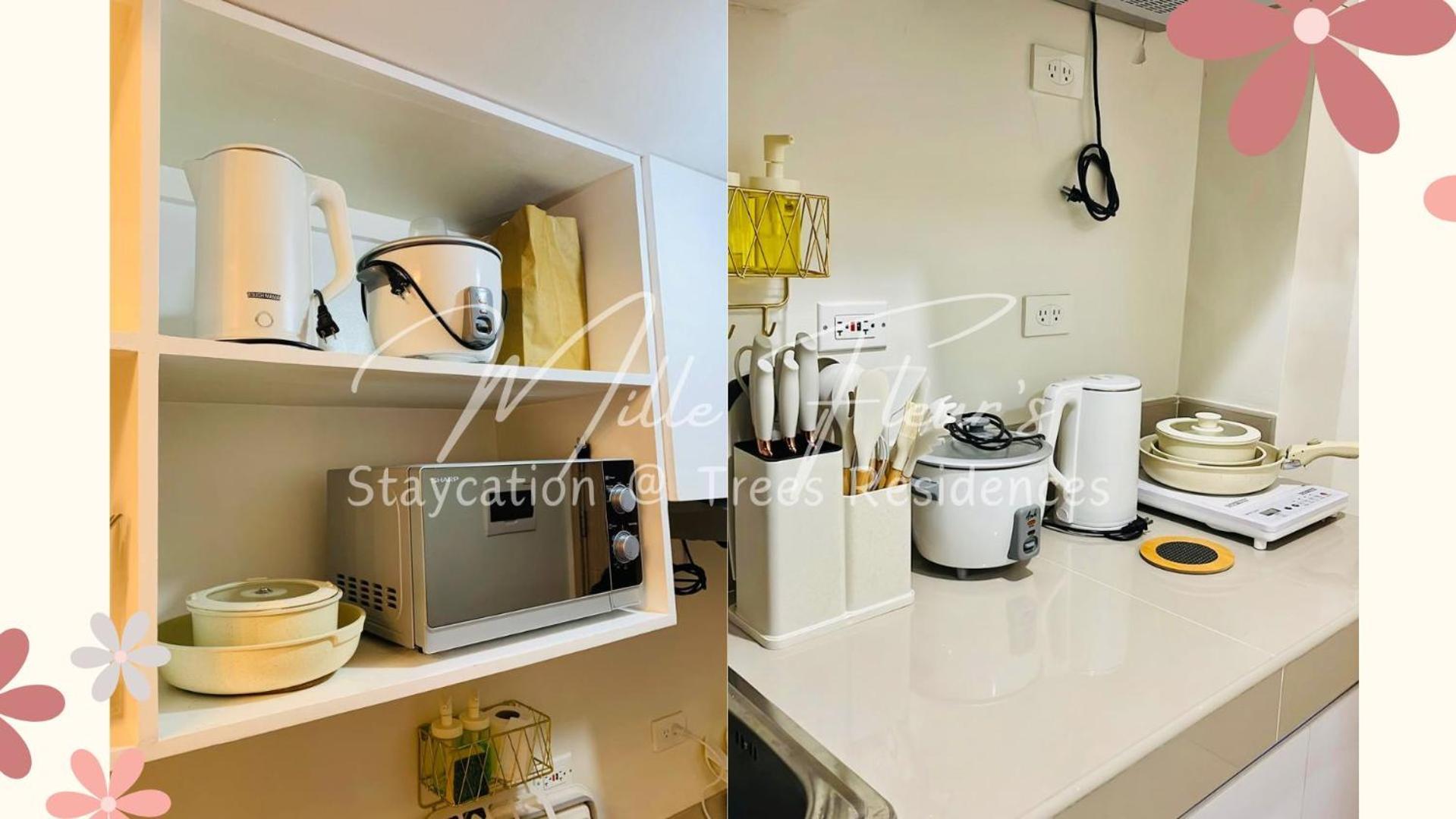 Mille Fleur's Staycation At Trees Residences * Manila