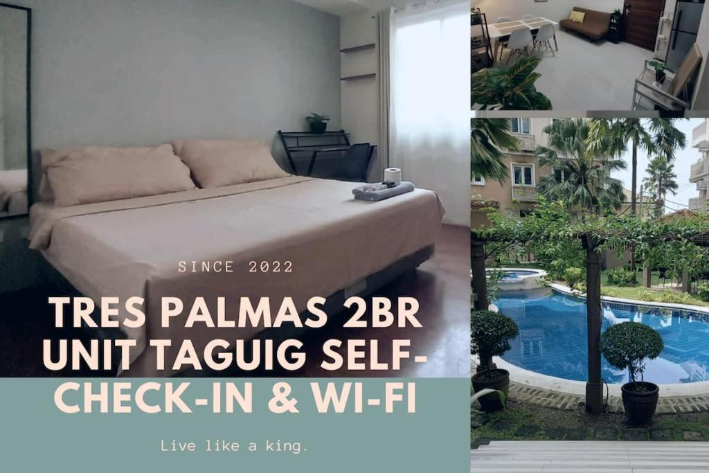 Tres Palmas 2br Unit Taguig Self-check-in & Wi-fi Apartment Manila