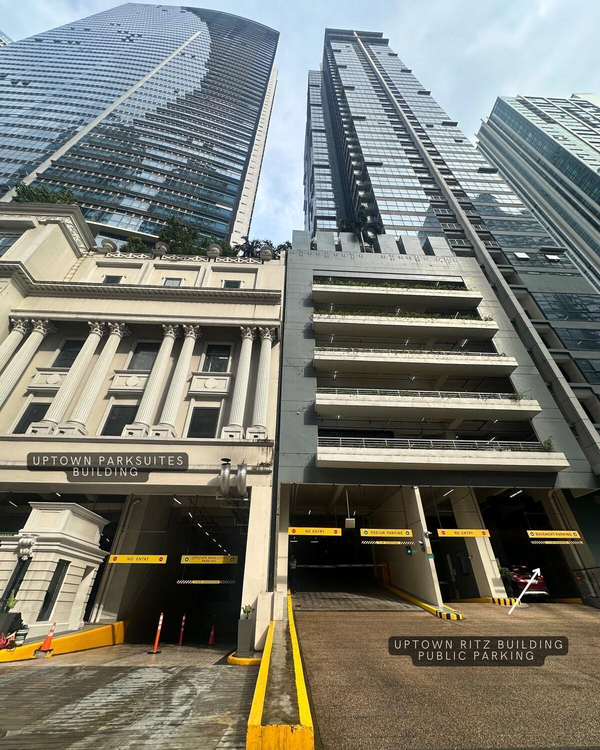 King Size 3-bedroom In Uptown Parksuites Bgc Apartment *