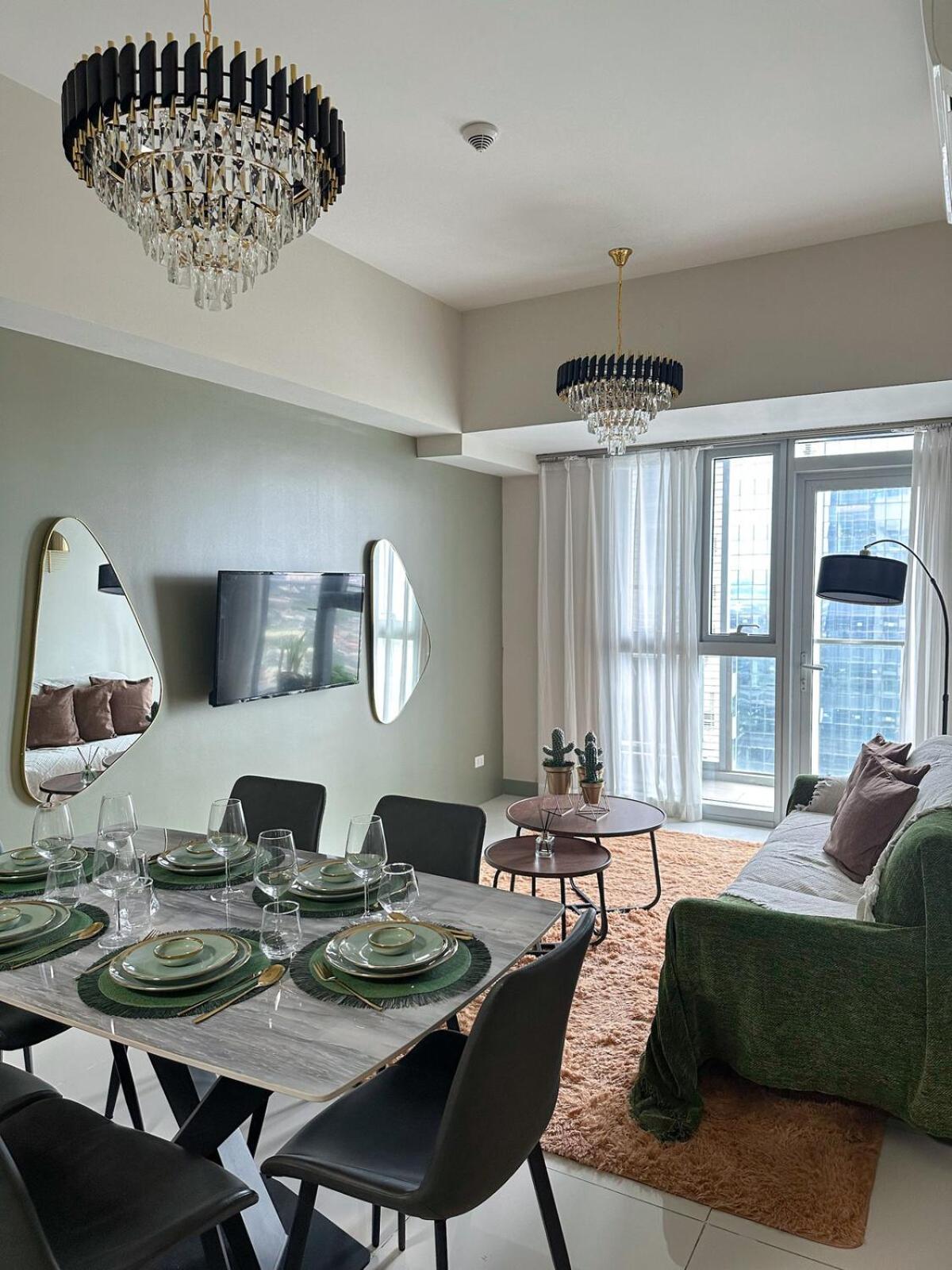 Apartment King Size 3-bedroom In Uptown Parksuites Bgc