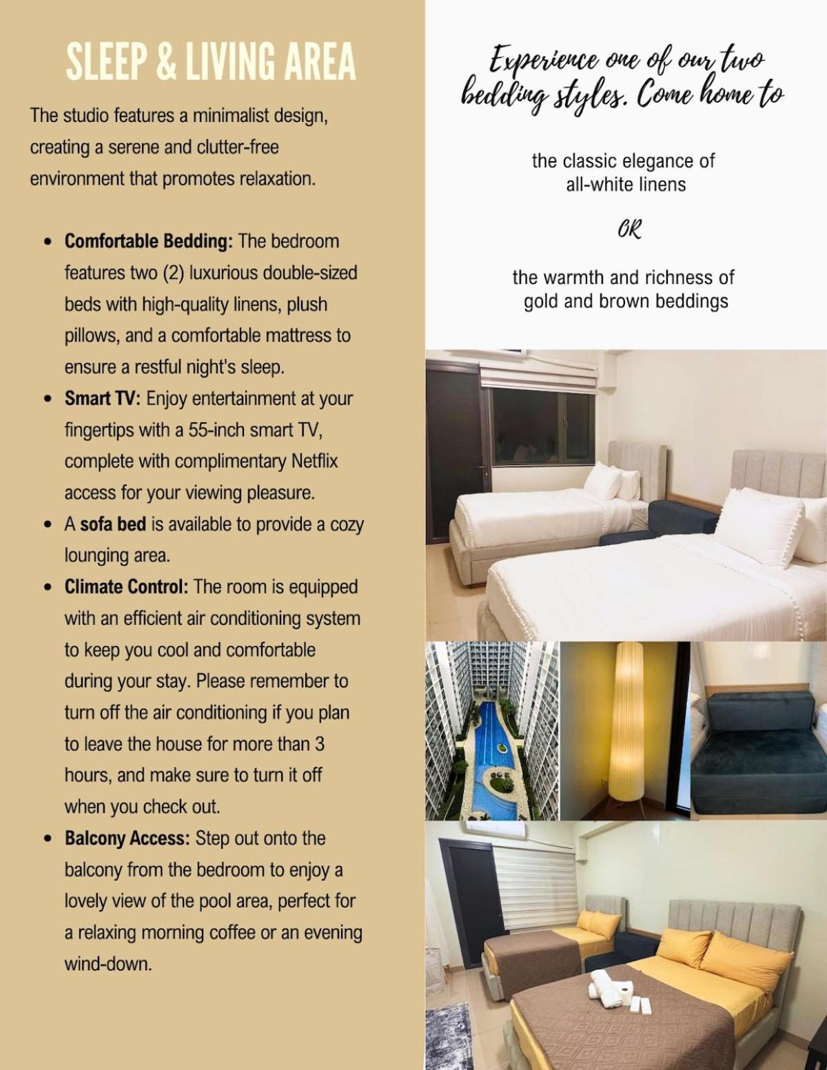 Apartment Bella Notte Staycation - Smdc Shore 2 Moa Complex Manila