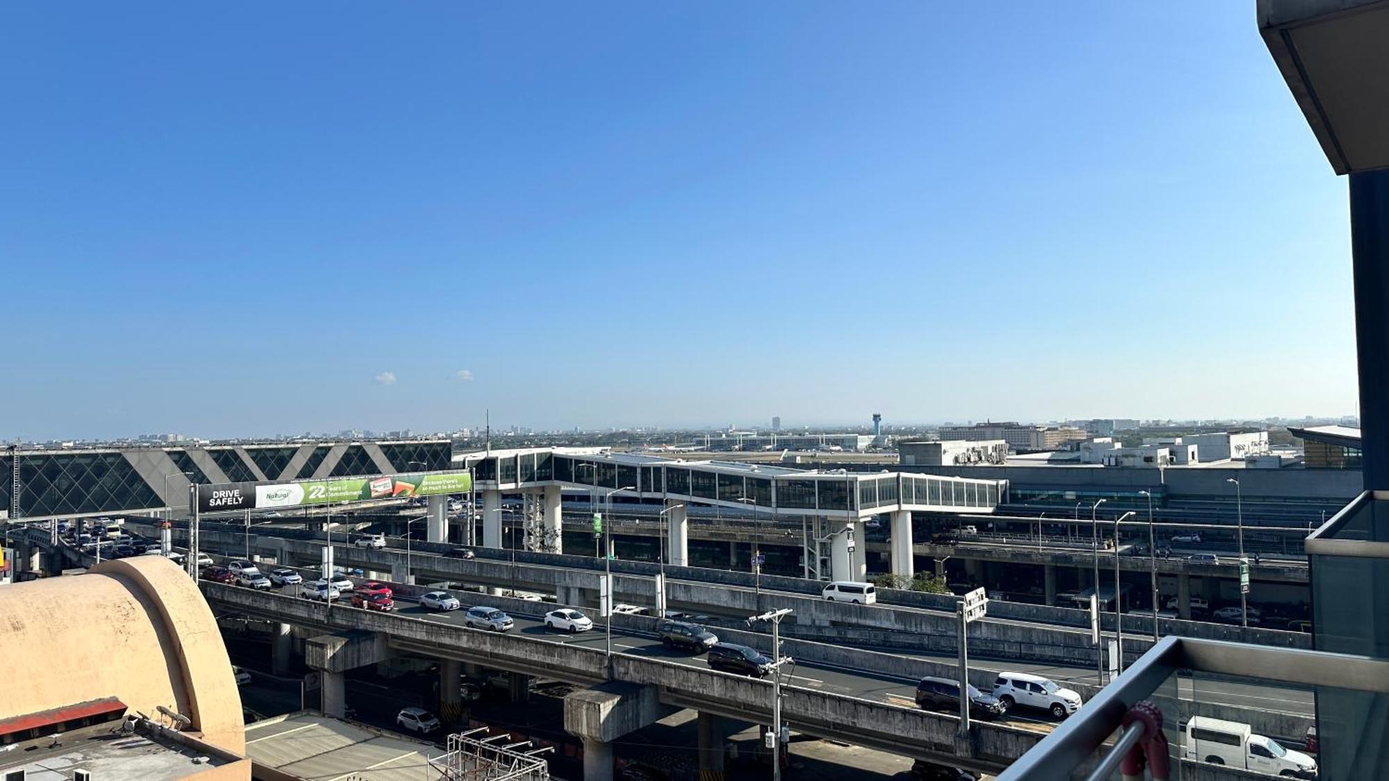 One Palm Tree Across Naia Terminal 3 By Iv Jds