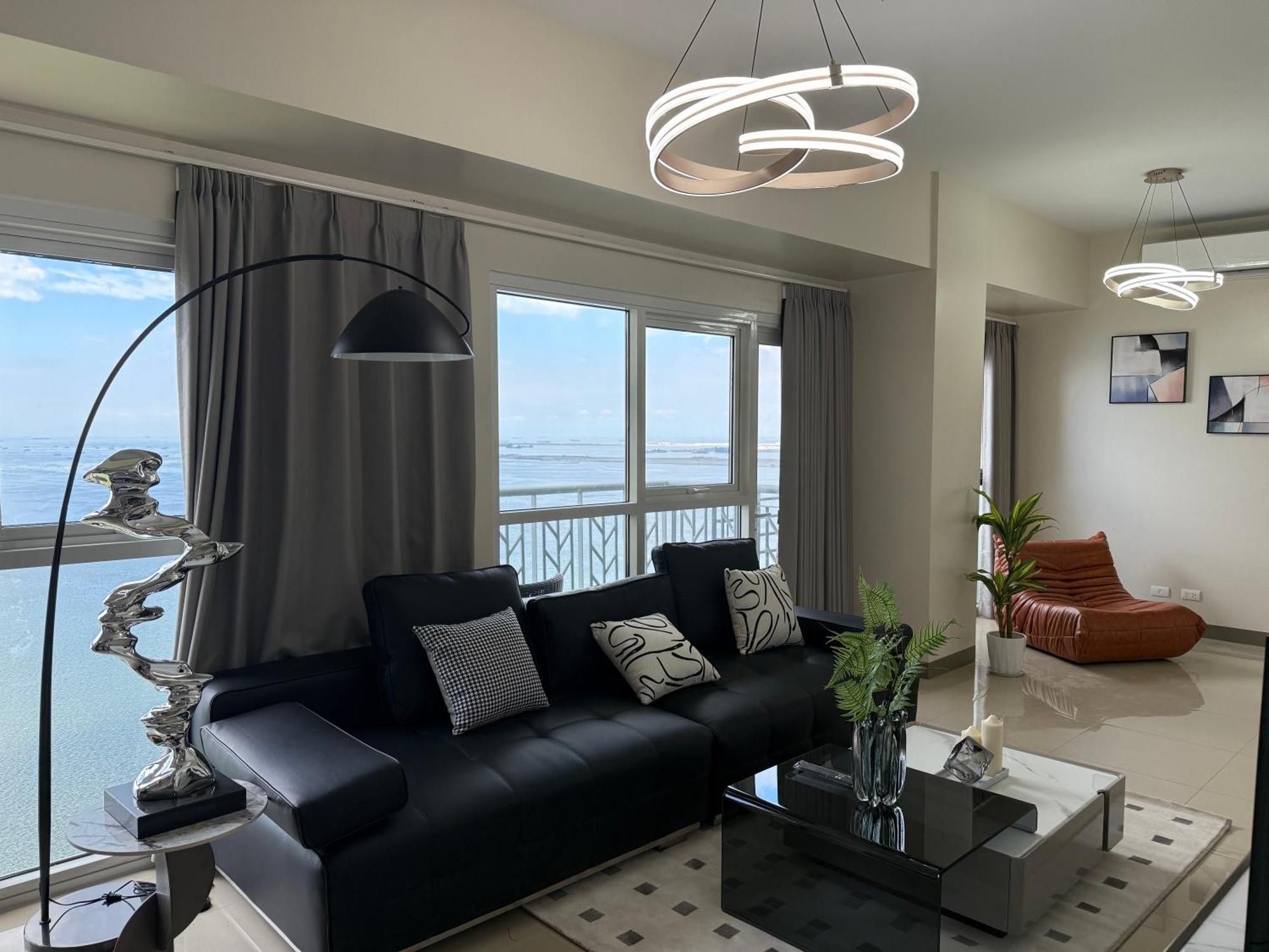 Apartamento 175 Sqm Luxurious Modern 3 Bedrooms Facing Bay Sunset, Airports, Okada, Solaire, Moa *