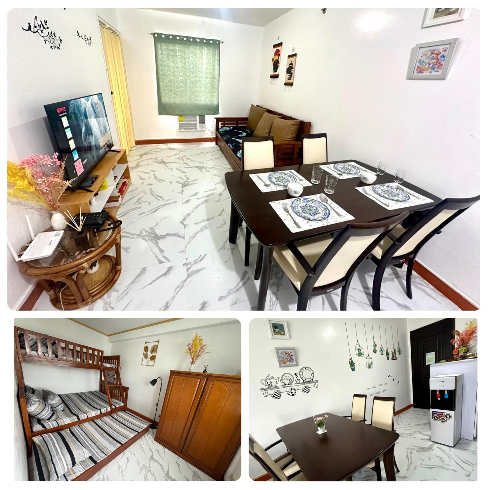 Homey Staycation With Parking Near Diliman, Katipunan, Commonwealth Apartment