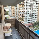 Helloqc Cubao - Cosy Home W Pool Access Nr Train & Bus Stns For 4Pax