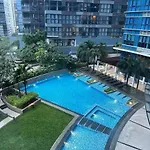 Bgc Taguig Uptown 3Br Corner Unit With Pool View, Bath Tub, Wifi, Beside Landers Bgc