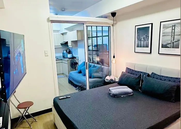 1Br Condo Unit At Celandine Condominium Near Ayala Cloverleaf Mall