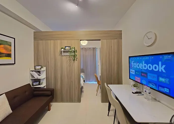 1Br Unit Condotel W Balcony Fame Residences -Fm50
