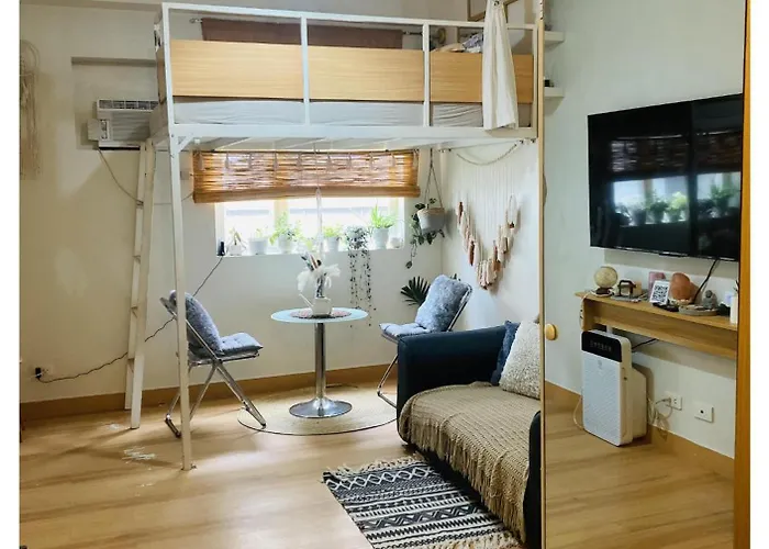 Bohemian Inspired Studio Unit1 At Trees Residences
