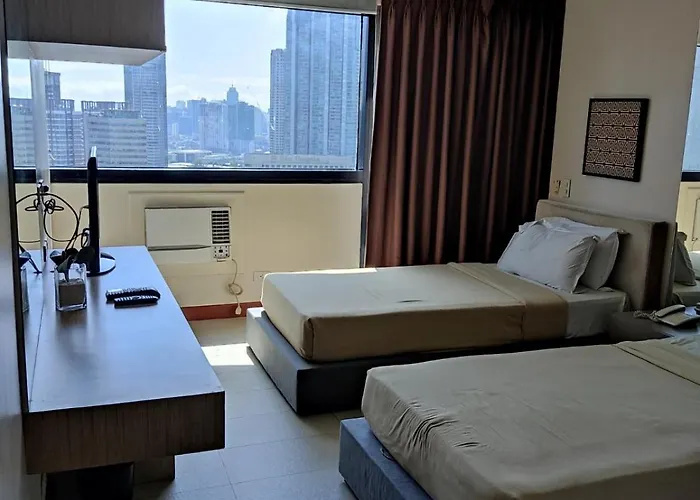 Twin Beds Studio Room With City View
