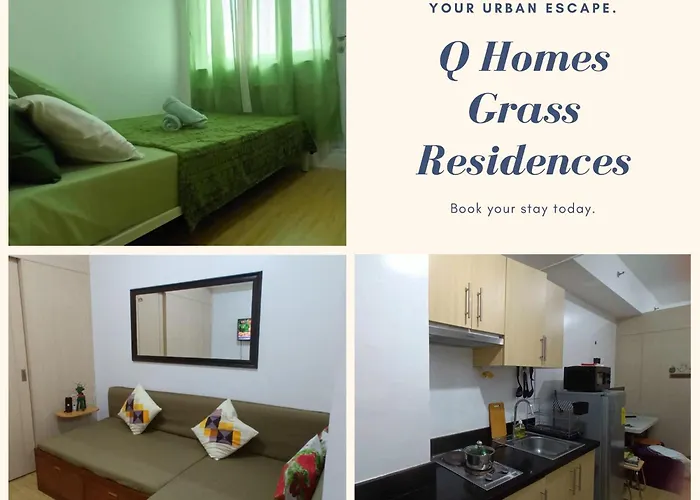 Cozy 1-Br Unit In Grass Residences Qc