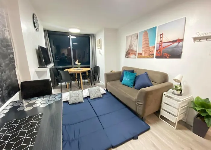 Big 1 Bedroom Good For 8 Pax In Ortigas