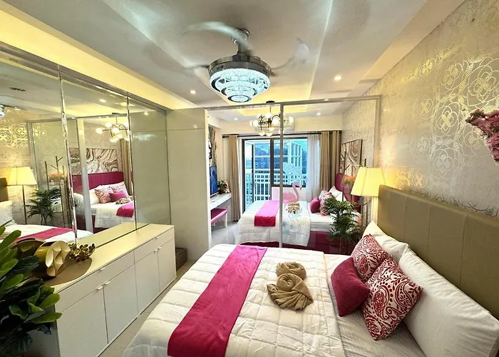 The Pink Velvet Shore Residences Family Room Good For 2-4 Guests By Prime Stay Moa