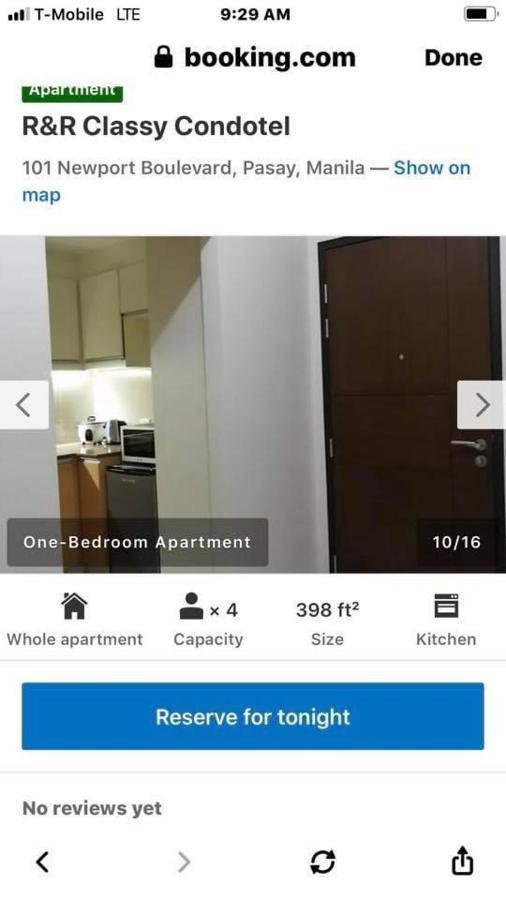 Airport Condotel-1 Bedroom Manila