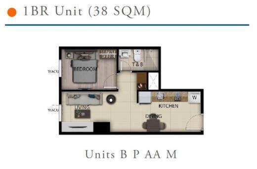 Emilio Cozy 1br In Makati Manila