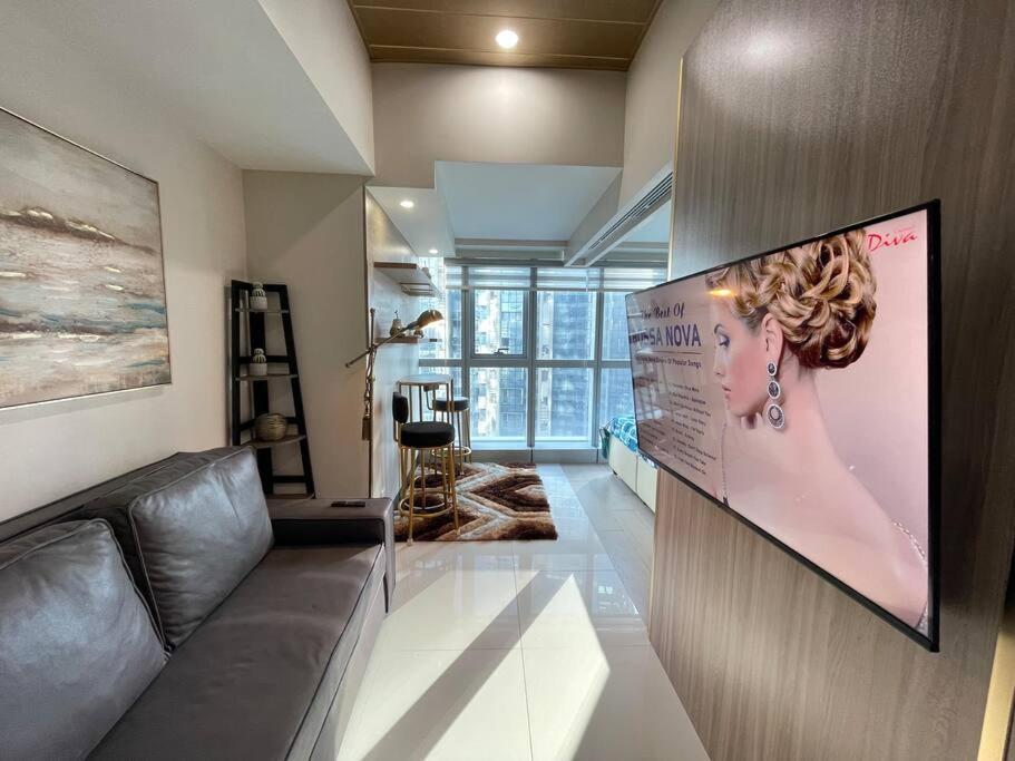 Apartment Stylish 1br Uptown Parksuites Bgc, 200mbps/smarttv