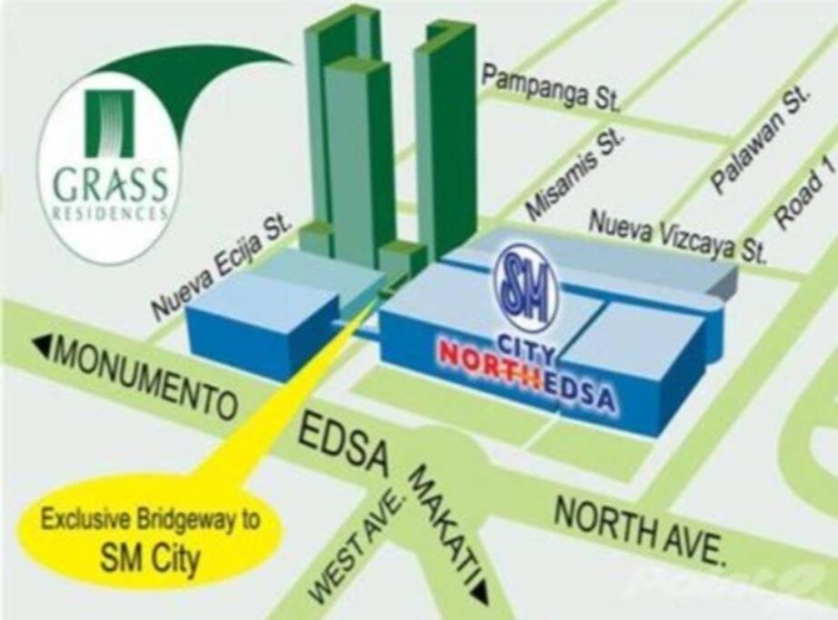 Apartment Grass Residences 2br Manila
