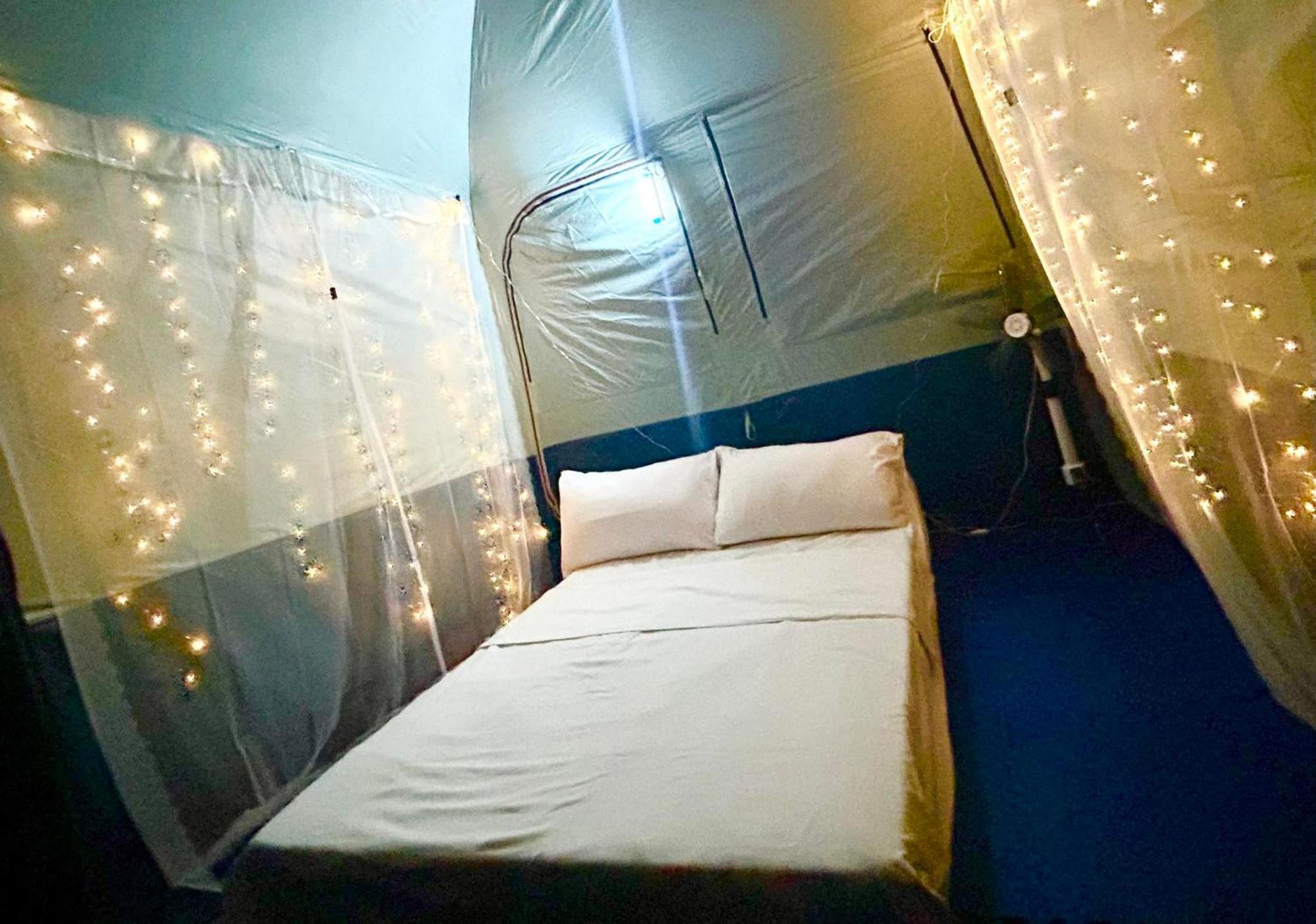 Stargazing Tent In Balcony At Ekg House Luxury tent Manila