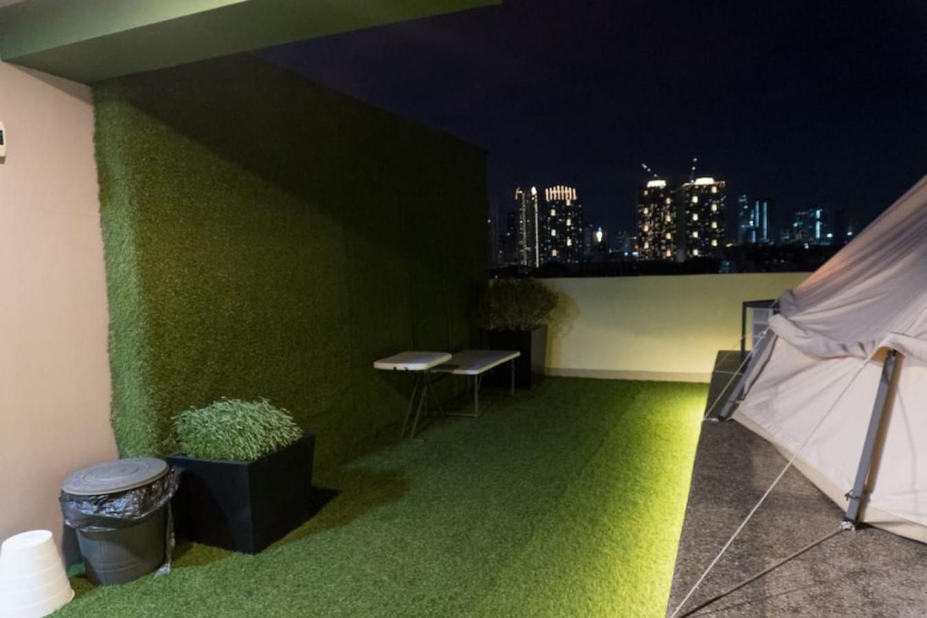 Maria Deck Urban Glamping Marangyang tolda