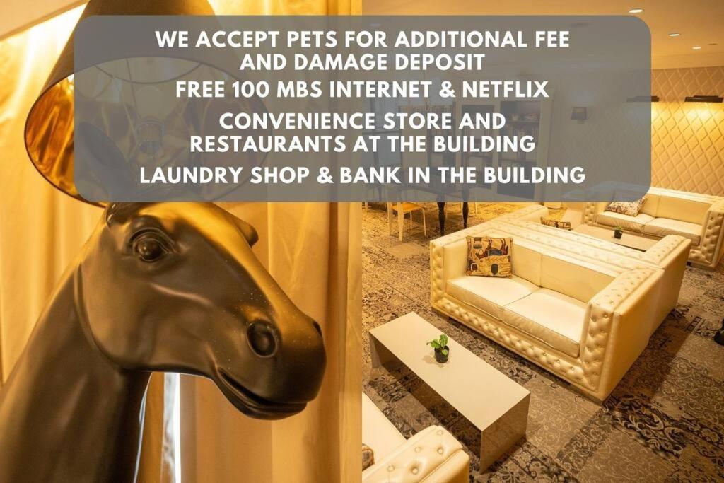 At Makati Center With Fast Net, Netflix And 40in Tv
