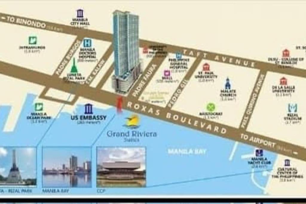 Apartment Grand Riviera Suites2 @ Us Embassy/freepool/wi-fi *