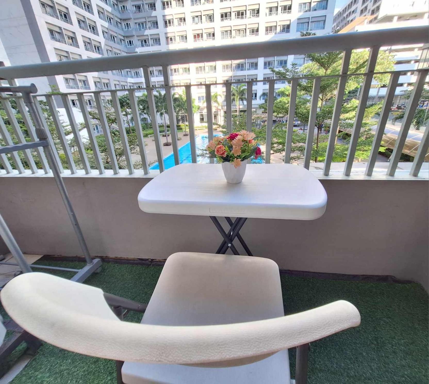 Apartment Stunning 1br Balcony Pool View W/ Wi-fi Grace Res *