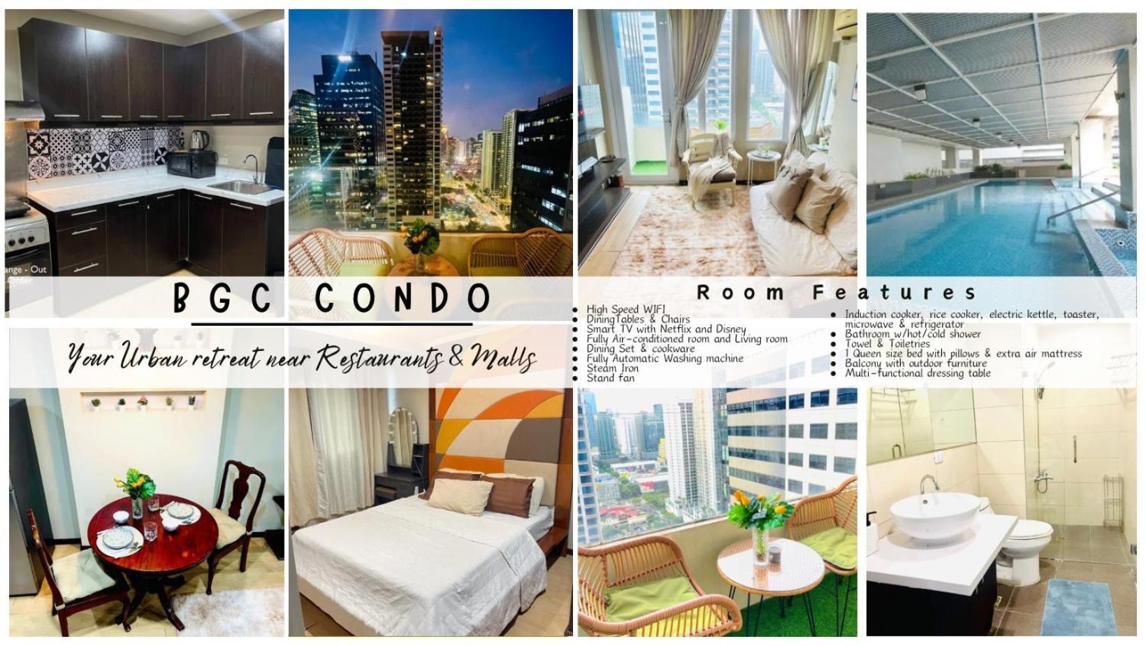 Haven Bgc Near Resto&mall Apartment Manila