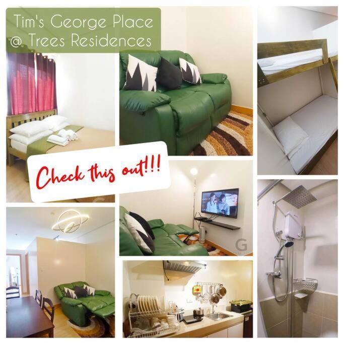 Apartment George 2br Netflix Pool Wi-fi Trees Residences Qc Manila