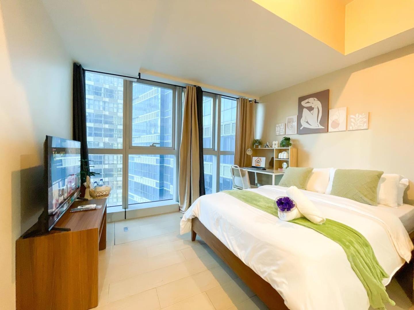 Bahay bakasyunan Premium Bgc 1br Near Grand Hyatt #upt119h Manila