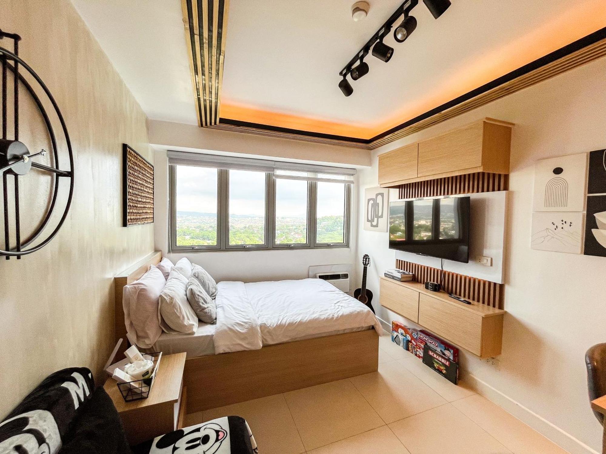 Apartment Quezon Stylish Unit With A Mickey Vibe Manila