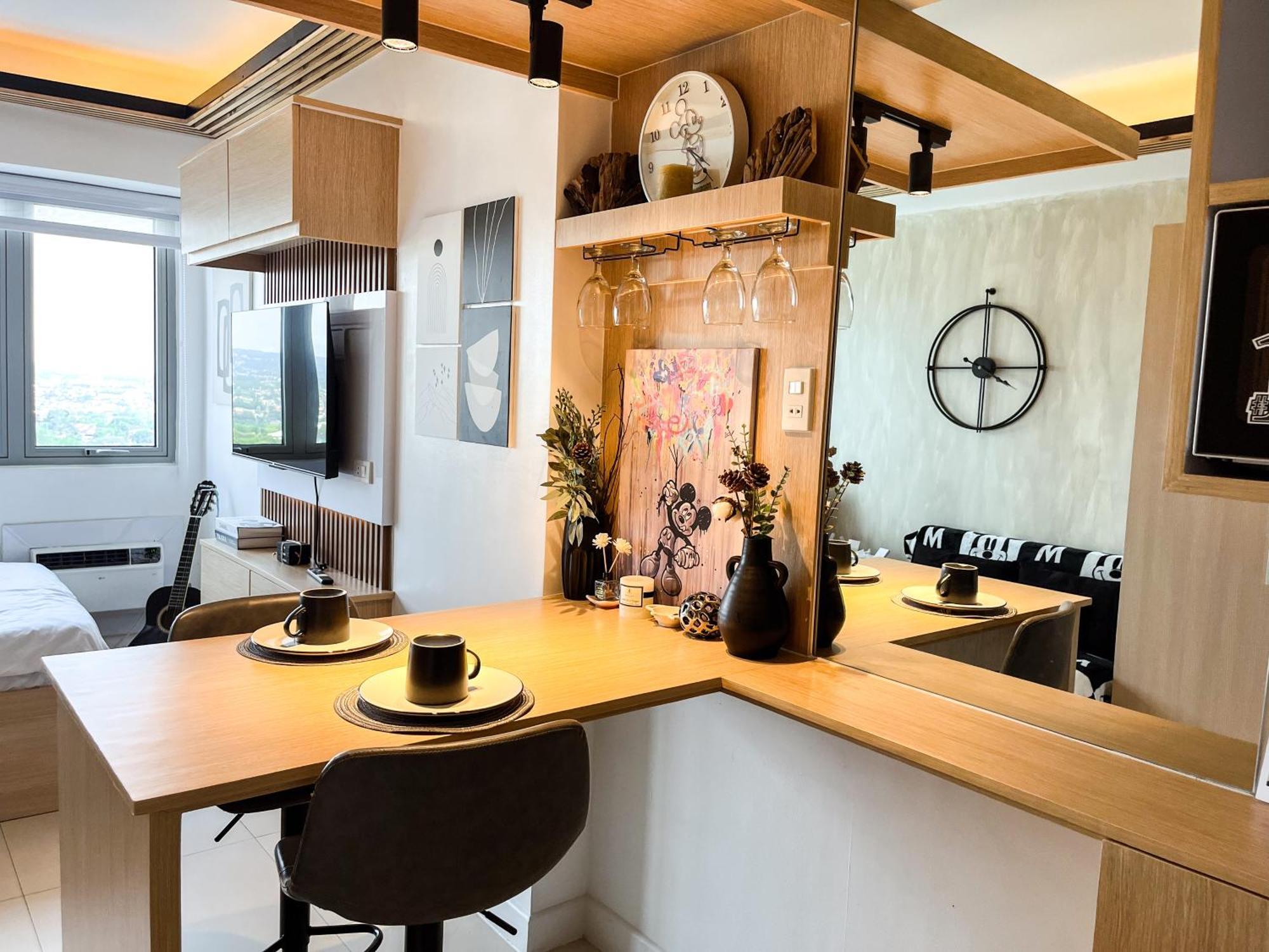 Apartment Quezon Stylish Unit With A Mickey Vibe