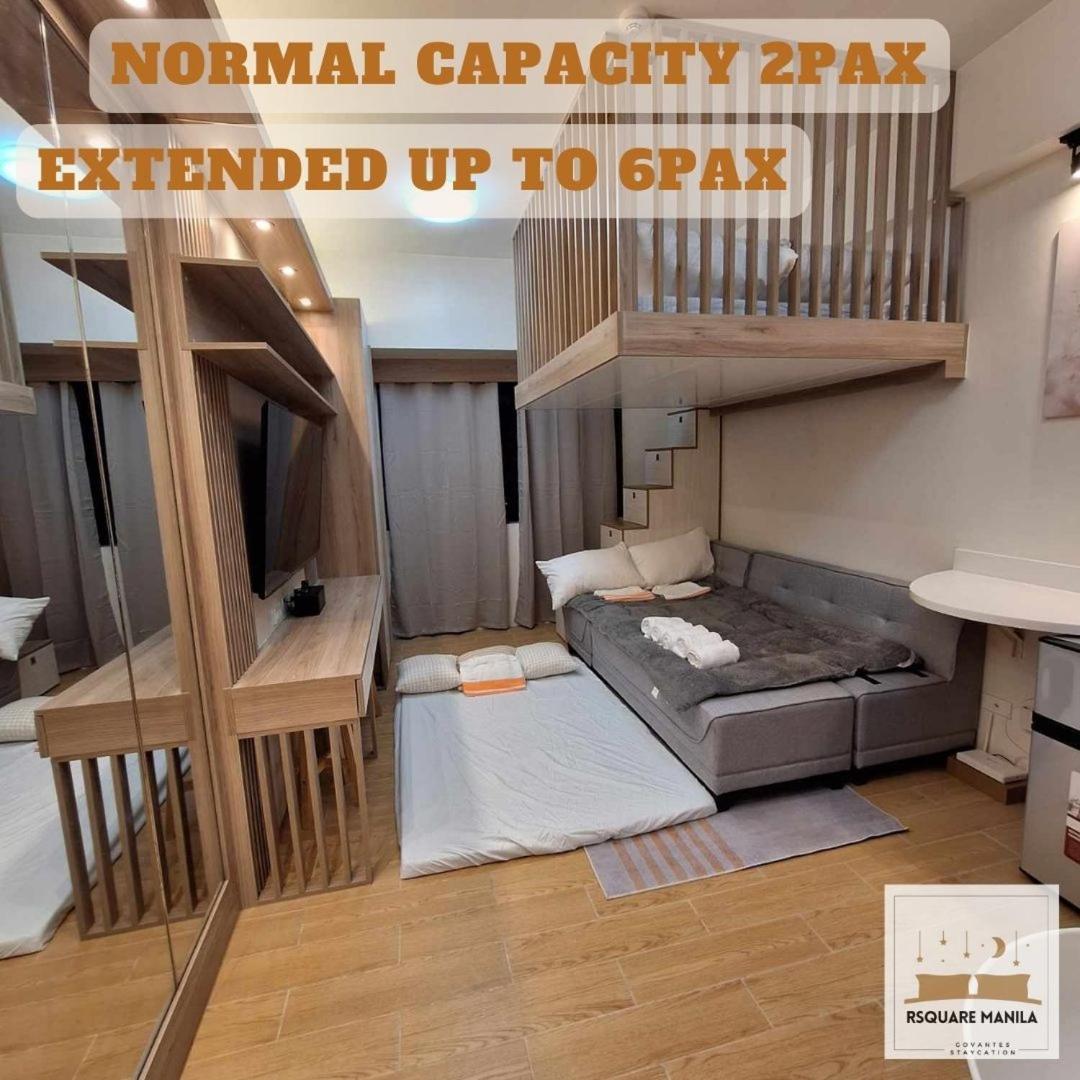 Apartment Nordic Rsquare - With Pool Access Manila