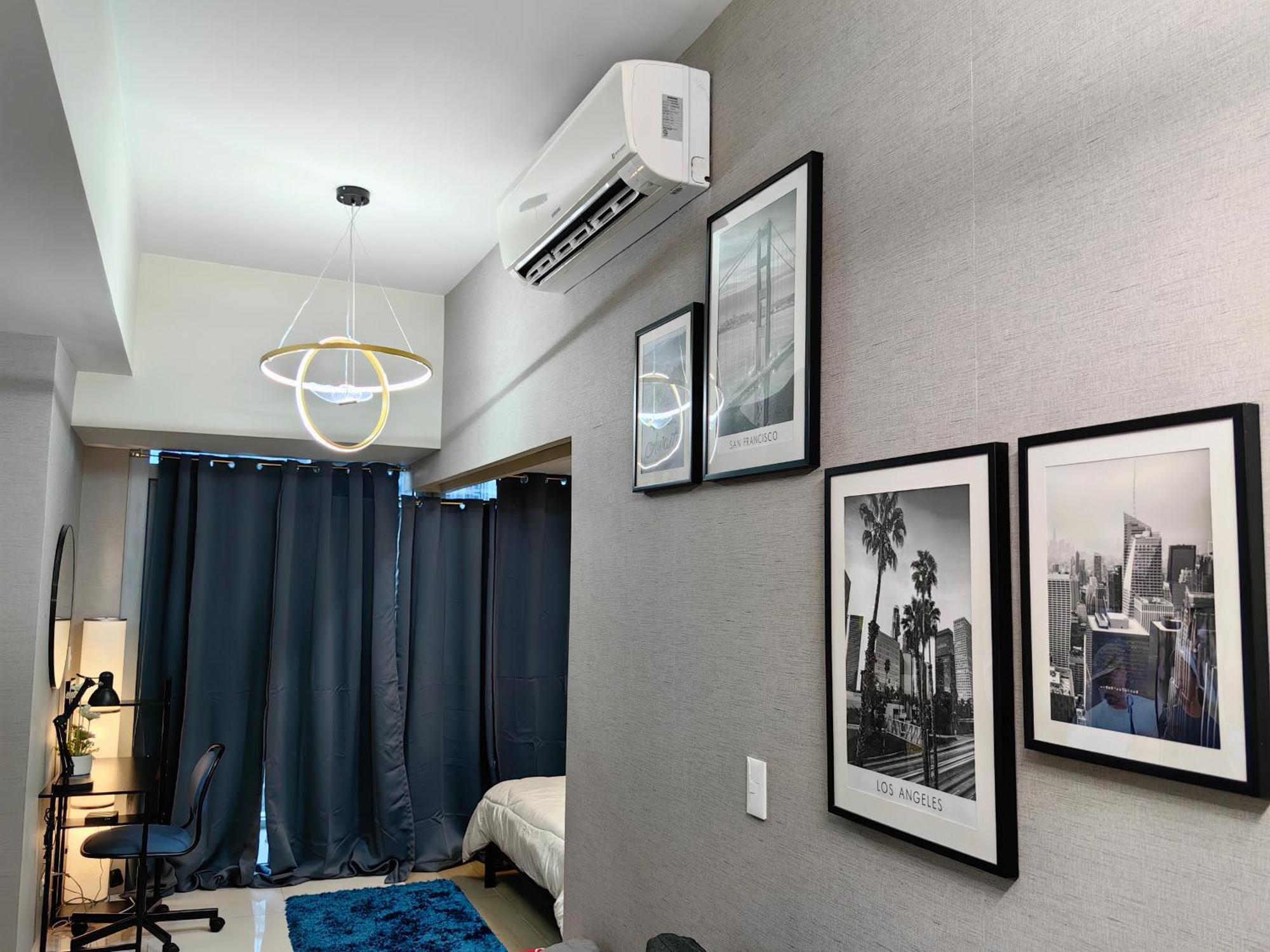 Apartment Cozy 1br With Balcony And Netflix In Uptown Bgc Manila