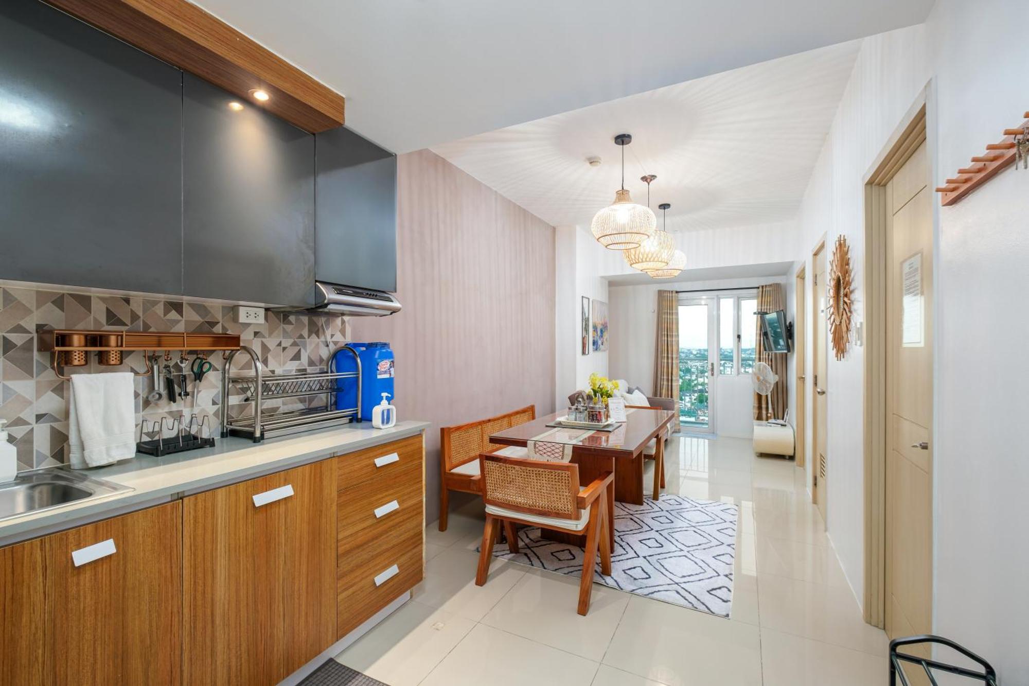 2br Qc Sm Vertis North Edsa For Balikbayan Apartamento *
