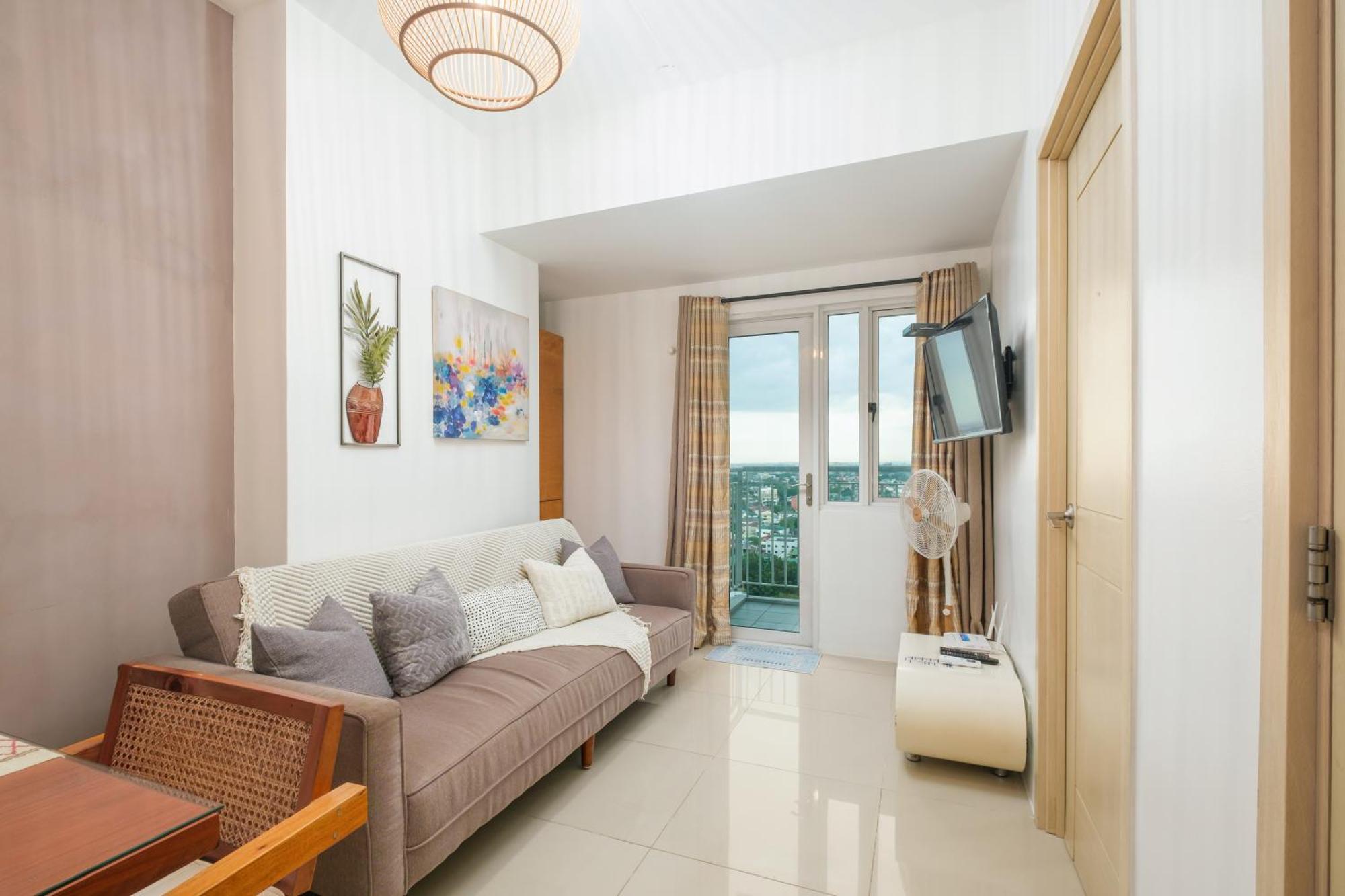 2br Qc Sm Vertis North Edsa For Balikbayan Apartamento Manila