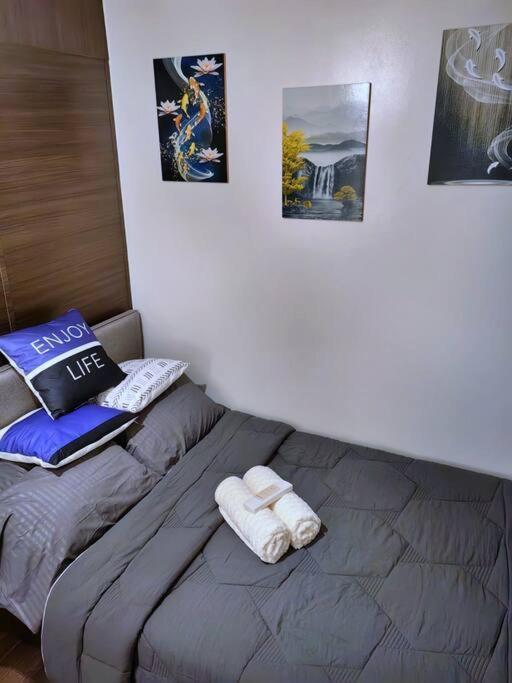 1br Free Parking With Balcony Near Rcbc, Trident, Mmc Apartment Manila