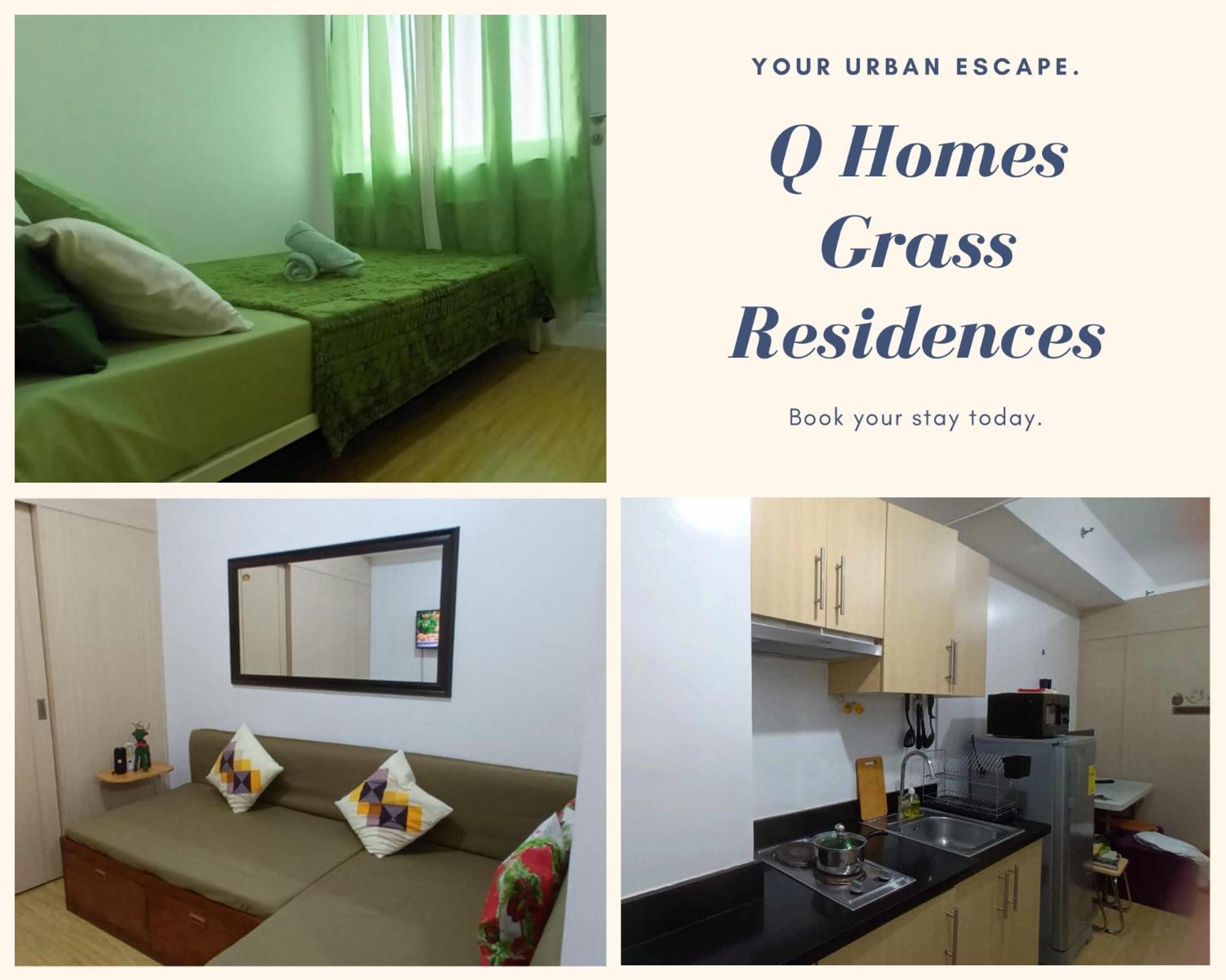 Apartment Cozy 1-br Unit In Grass Residences Qc Manila