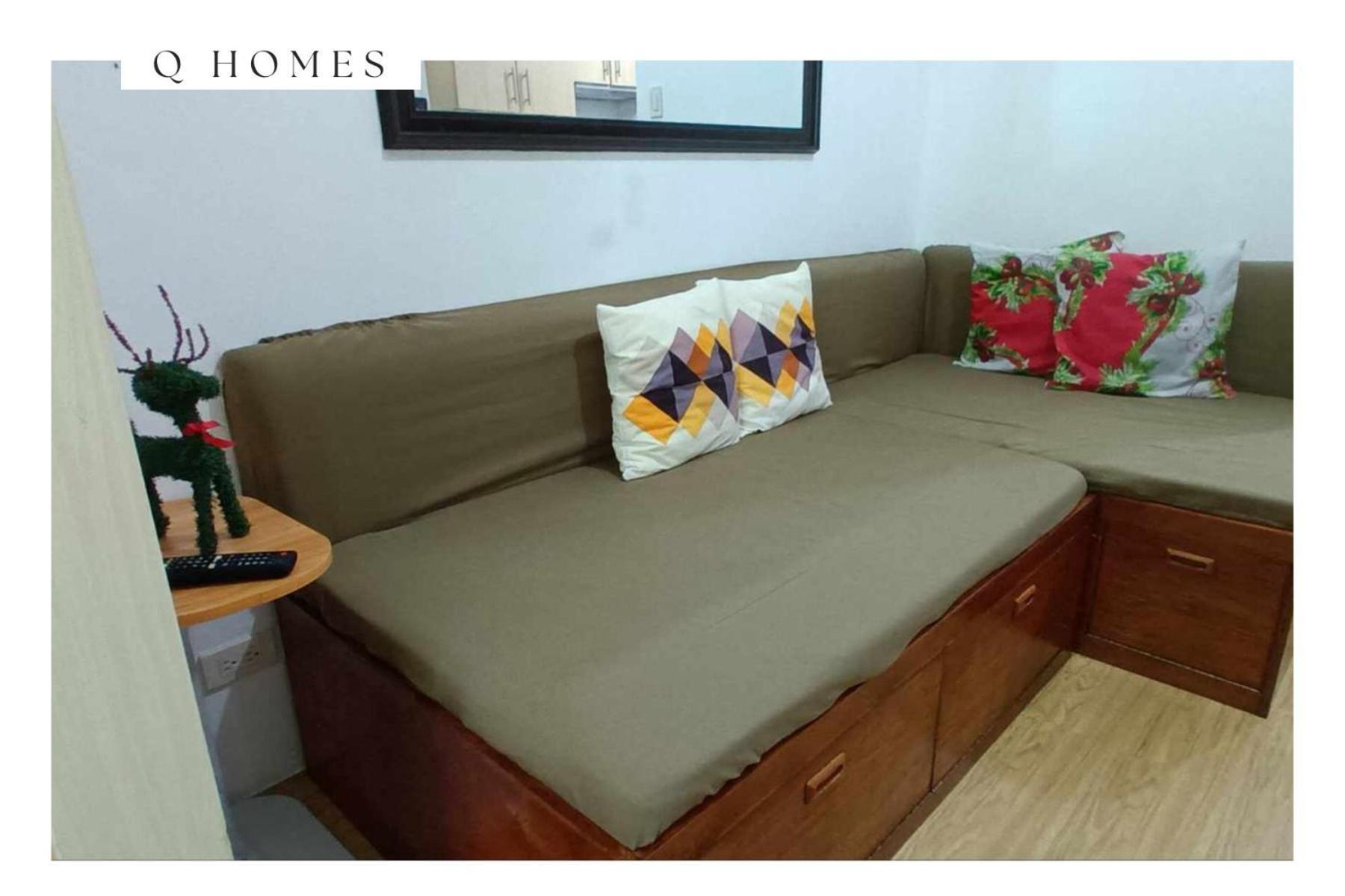 Cozy 1-br Unit In Grass Residences Qc Apartment *