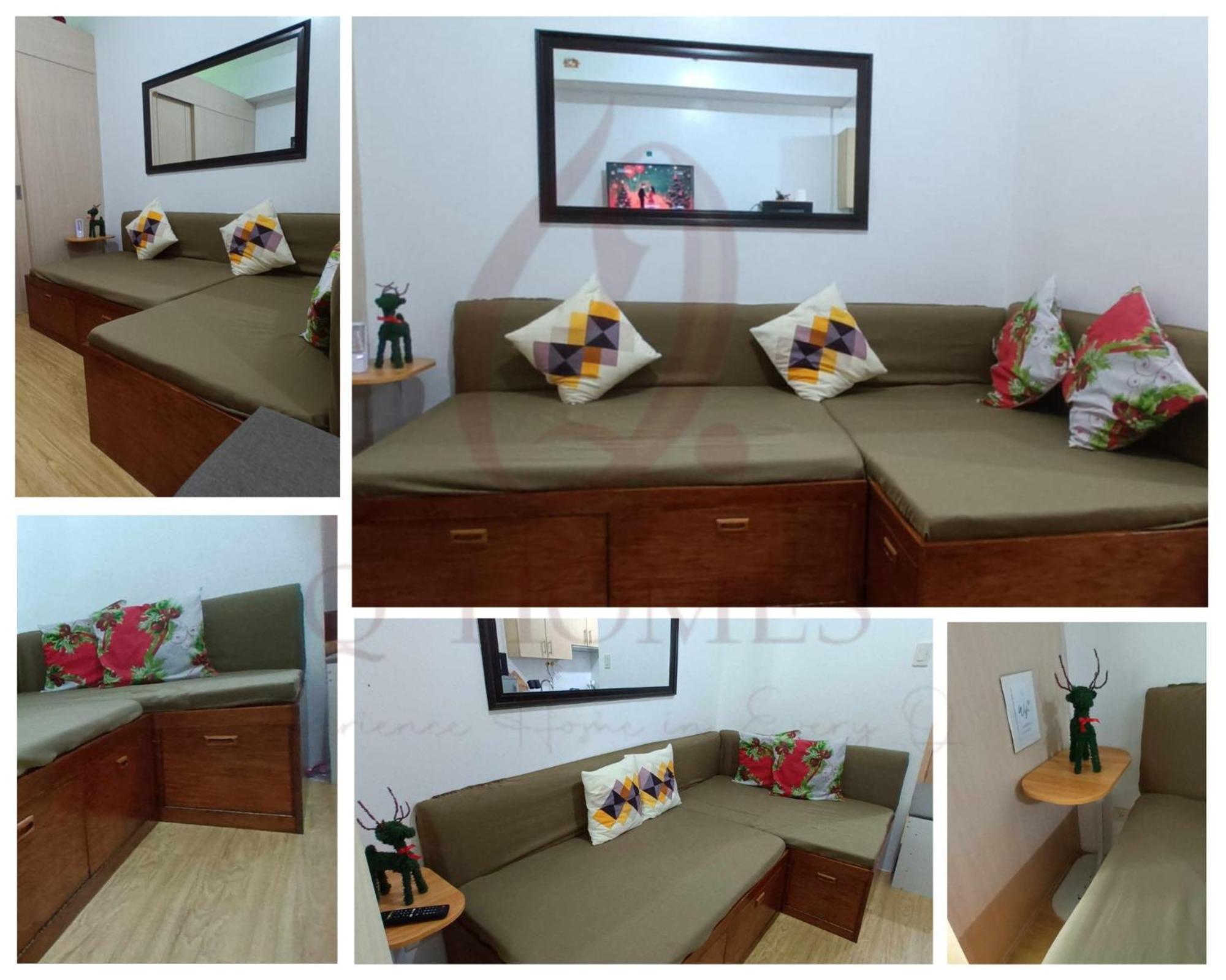 Cozy 1-br Unit In Grass Residences Qc Apartment