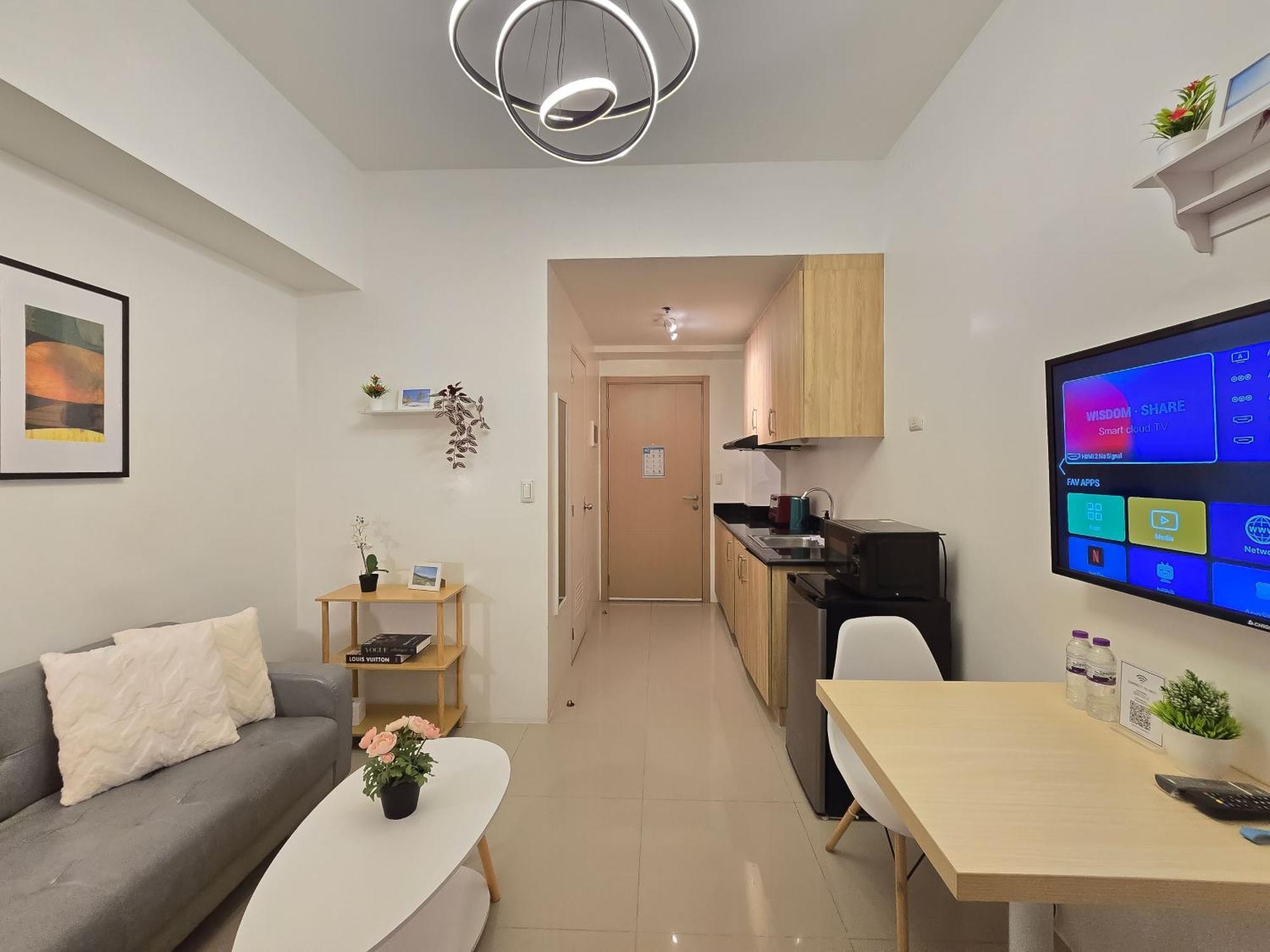 Hotel 1br Condotel W Balcony Sm Light Residences #lt12 Manila