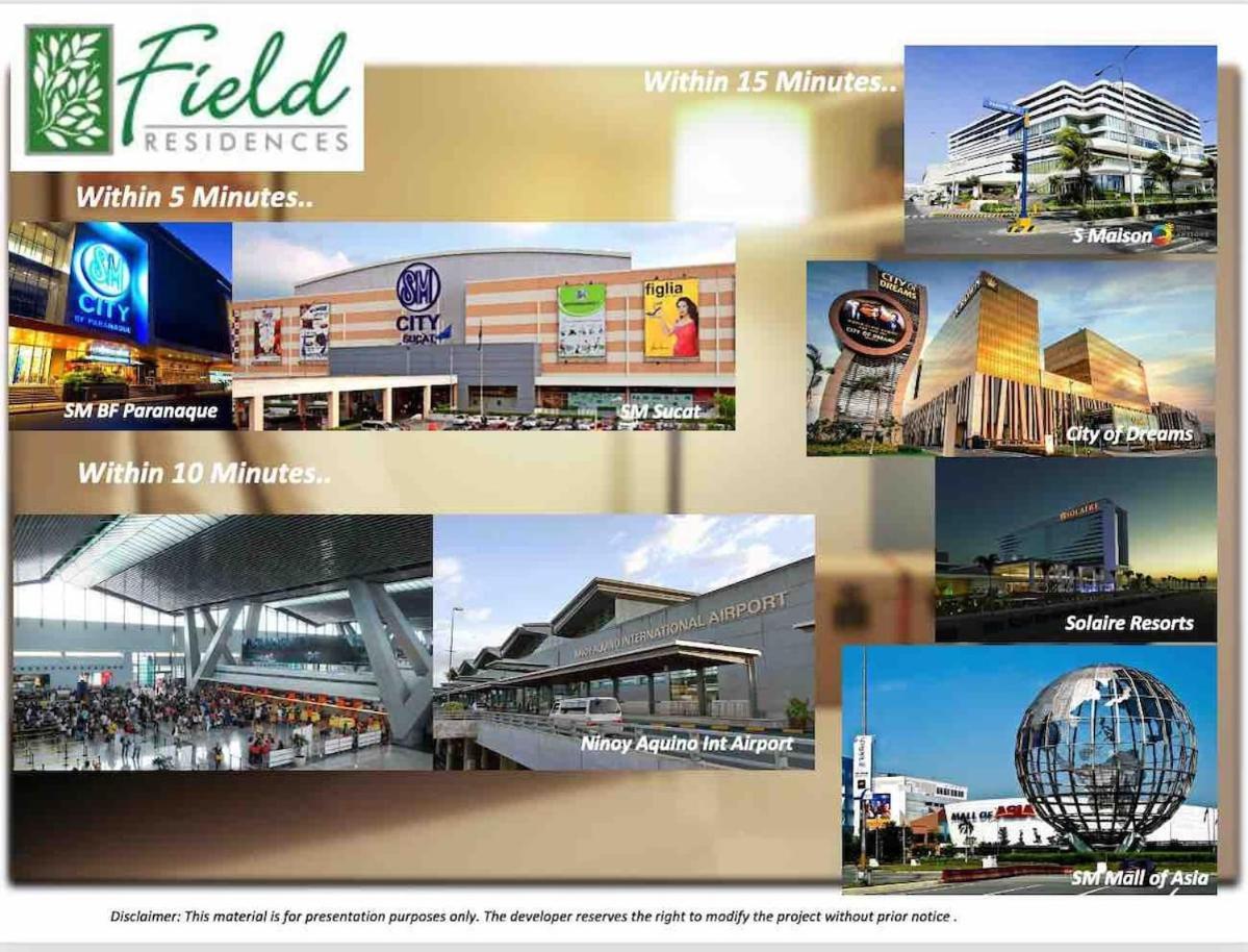 Staycation At Field Residences Near Airport * Manila
