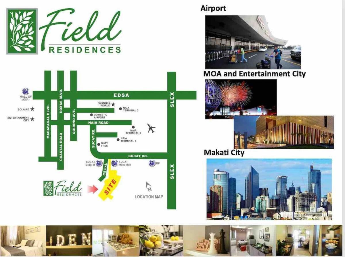 Staycation At Field Residences Near Airport *