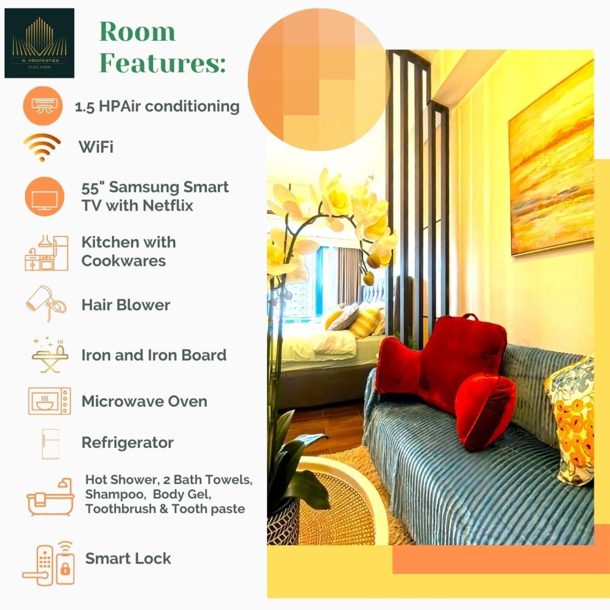 Center Makati Near Ayala Avenue, Smart Tv, Wifi