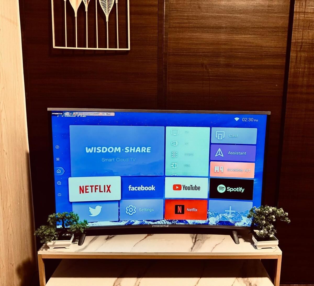 Air Residences Luxury With Balcony Netflix Wifi Apartment