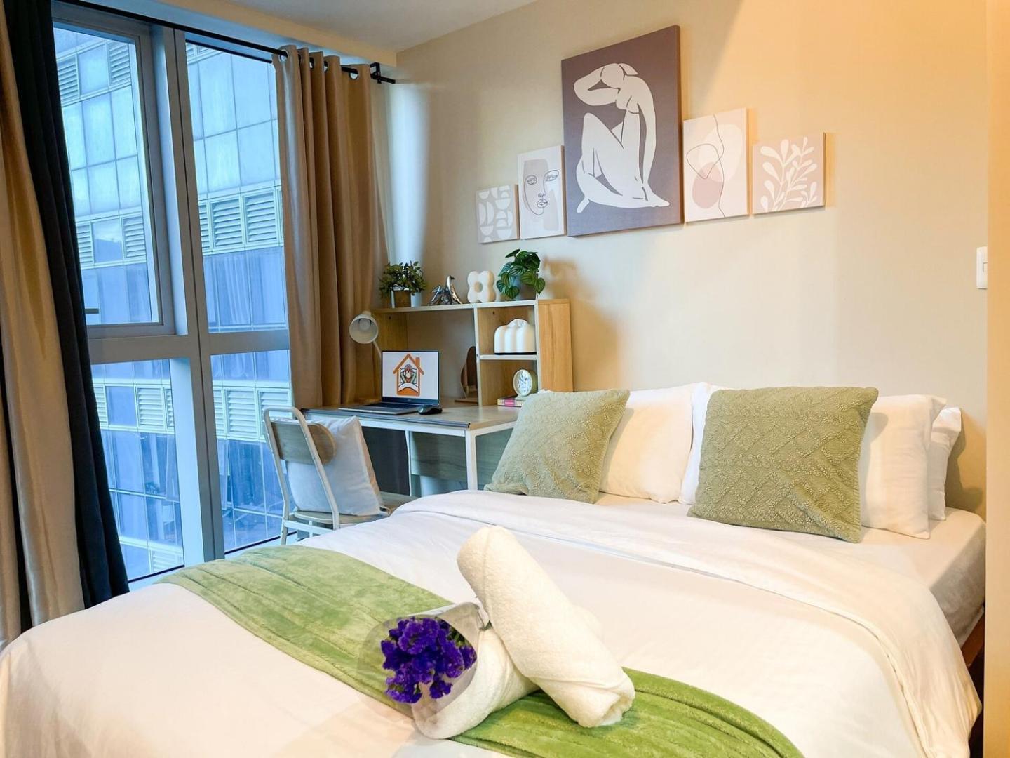 Bahay bakasyunan Premium Bgc 1br Near Grand Hyatt #upt119h