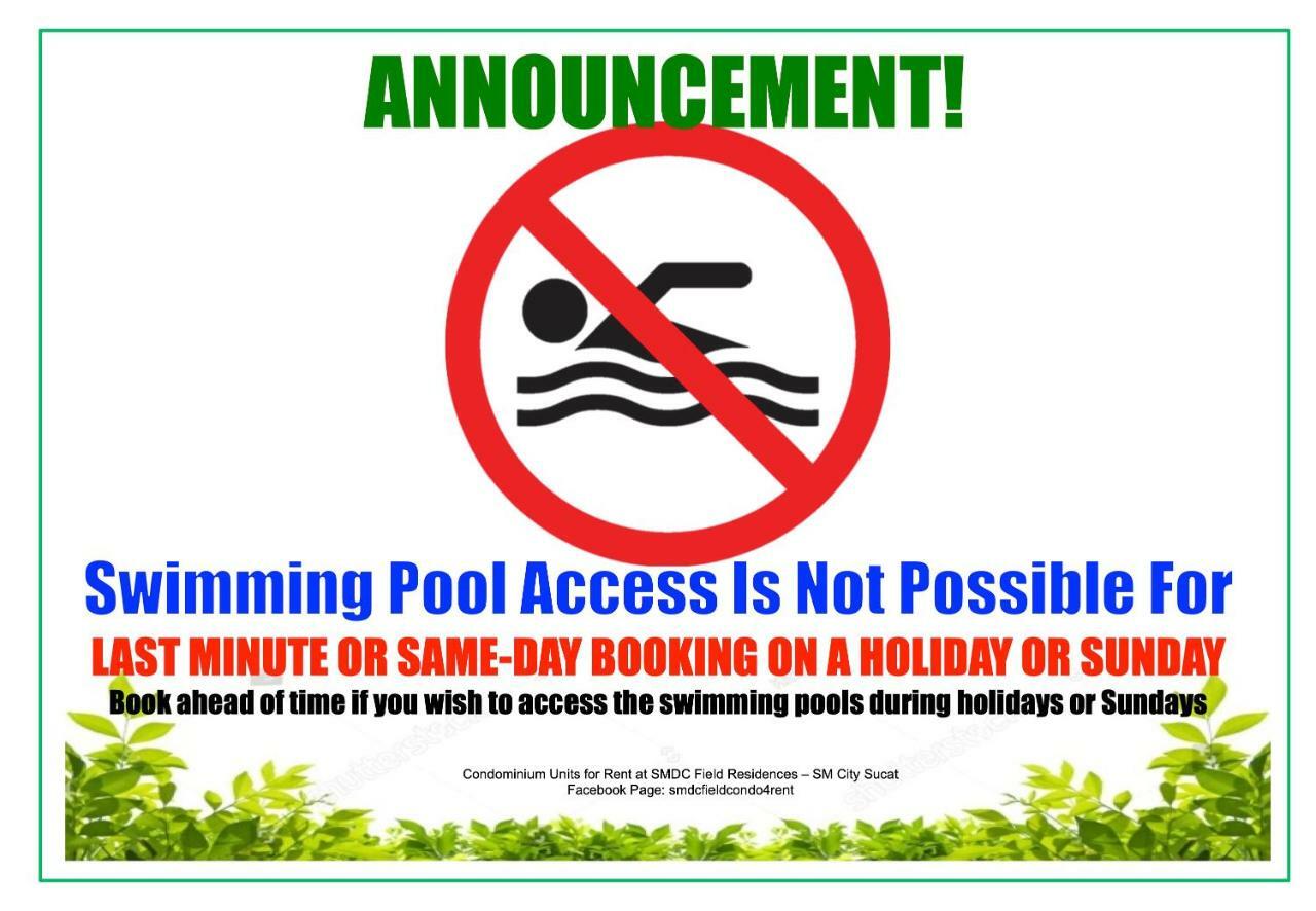 Smdc Field Residences - Sm Sucat Apartamento Manila