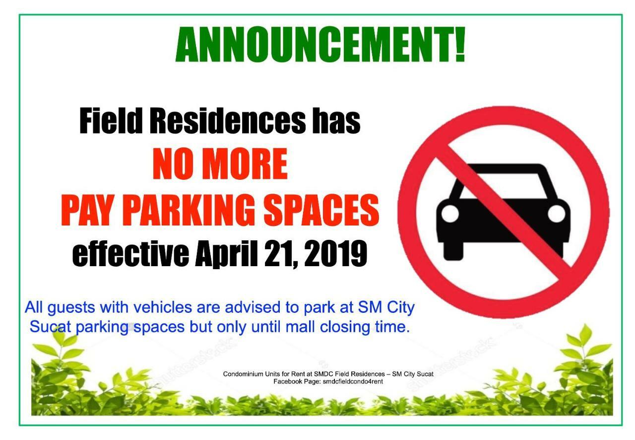 Smdc Field Residences - Sm Sucat Apartamento Manila
